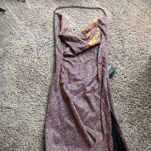 Elegant Glittering Evening Dress